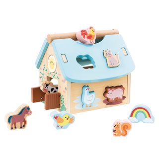 Lelin® Houten Vormenstoof Boerderij